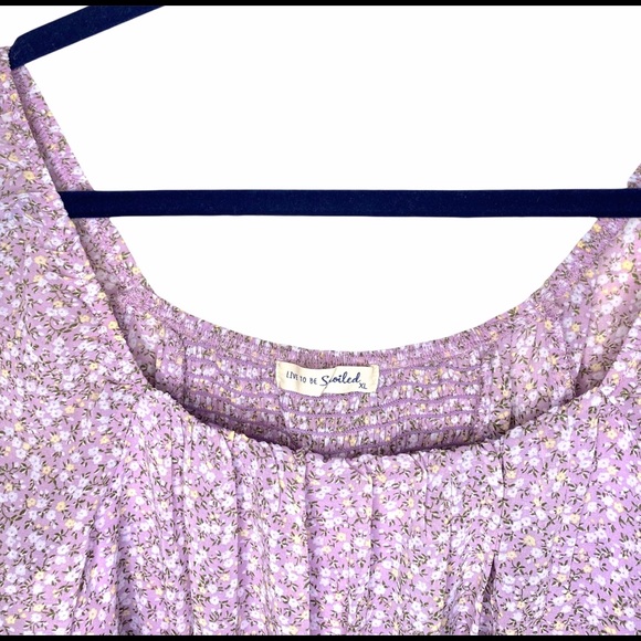 LTBS Chiffon Floral Dress - Picture 2 of 5